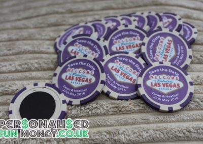 personalised poker chips